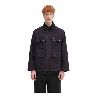 Barbour Heren, Jassen, Blauw, Maat: XL Katoen