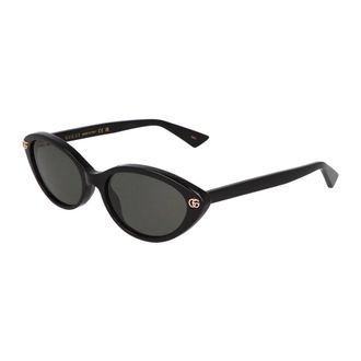 Gucci Cat Eye Zonnebril - unisex - Accessoires - Zwart - Maat: 54 MM