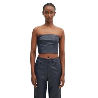 Rotate Rotate Birger Christensen, Dames, Tops, Grijs, Maat: XS