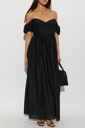 Matteau Off-shoulder Dress, Womens, Black
