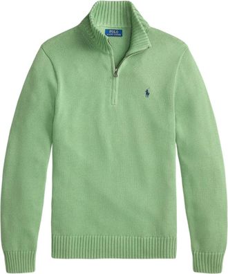 Polo Ralph Lauren Trui met halve rits - Groen