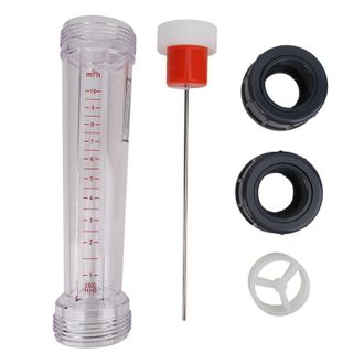 OEM Medidor De Flujo De Agua De Alta Precisi&oacute;n Tipo Tubo Lzs-40, Herramienta De Medici&oacute;n De L&iacute;quidos Con Pl&aacute;stico Abs Transparente, De 1 A 10 M&sup3;/h