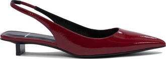 Pierre Hardy Womens Heeled Shoes - Dark Red Leather - Size 36.5 EU/IT