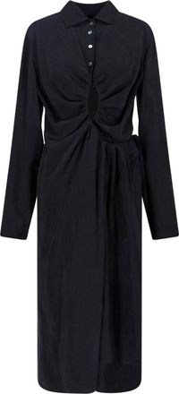 Maison Margiela Abito Midi Drappeggiato