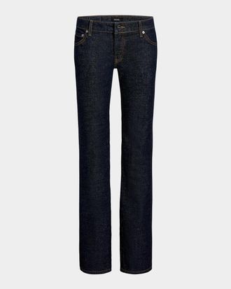 Khaite Conforti Cotton-Blend Jeans