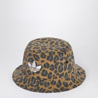 adidas Originals Adidas Originals Leopard Print Bucket Hat Brown