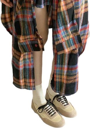 Generic NYSBH Womens Sneakers Flat-Soled Comfortable Women Large-Size Casual Female Shoes Khaki