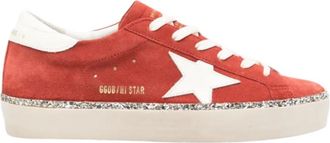 Golden Goose Red Logo Collection Sneakers