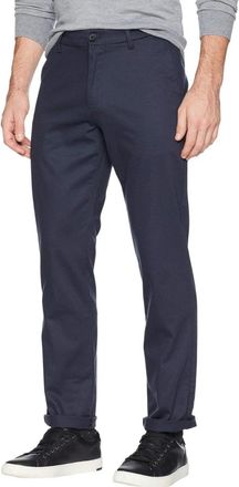 Dockers Signature Khakis Pants Mens Navy Blue Straight Leg Slim Fit UPS1019