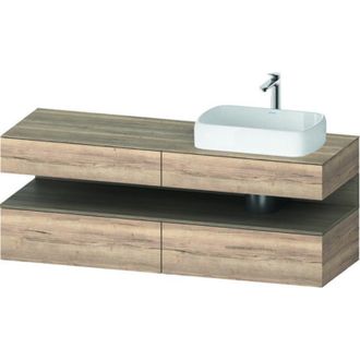 Duravit Qatego Consola Mueble Bajo Lavabo, 2 Extensiones, 2 - Duravit