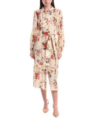 Max Mara Wales Silk Midi Dress