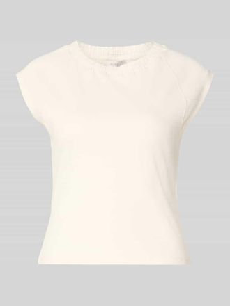 robe l&eacute;g&egrave;re T-Shirt mit Rundhalsausschnitt in Offwhite, Gr&ouml;&szlig;e XL