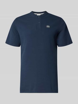 s.Oliver Red Label Regular Fit Poloshirt aus Baumwoll-Mix in Marine, Gr&ouml;&szlig;e 3XL
