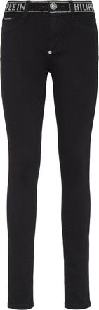 Philipp Plein Denim Jeggins Strass - Dames - Skinny Jeans - Blauw - W31 - Denim - Jeans