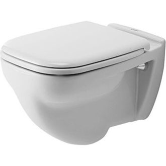 Duravit Duravit - D-code Inodoro Suspendido, Enrasado Plano, 355x540x350mm