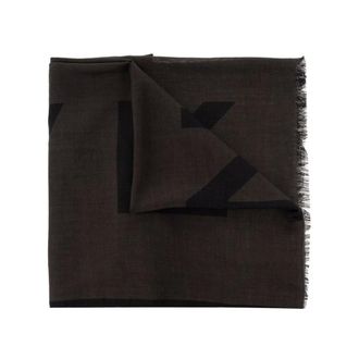 Givenchy Winter Scarves, male, Gray, Size: ONE SIZE Cashmere Scarf