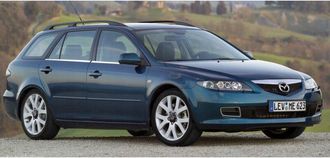 OEM Molido De Ventanas De Puerta Laterales Cromado Para Mazda 6 I Estate