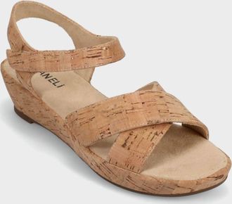 Vaneli Womens Endre Wedge Sandals In Cork