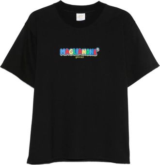 Magliano Tops, Heren, Zwart, M, Katoen, Magliano T-shirts en Poloshirts Zwart