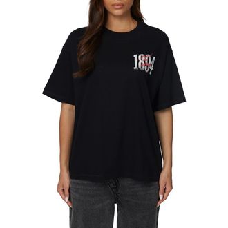 Good For Nothing Oversized Soaring T-Shirt in Black at Nordstrom, Size X-Large Uk