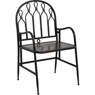 Wanderlust Deco Wanderlust Deco - Silla De Metal Negra 55x56x96