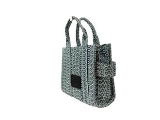 Marc Jacobs Canvas Crossbody Bag - Silver
