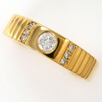 C&A Yellow Gold Yellow Gold (18K) Band Ring (Pre-Owned)