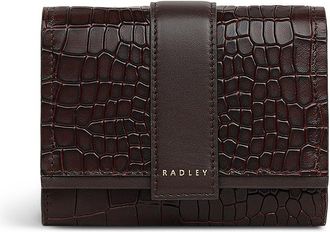 Radley London Sloane Mews - Faux Croc Medium Flapover Wallet