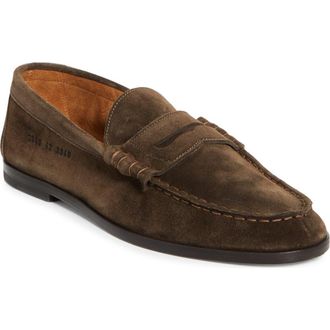 Common Projects Soft Penny Loafer in Mud at Nordstrom, Size 12Us