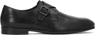 Kazar Monk Half Schoenen - Heren - Nette schoenen - Zwart - 45 EU - Leer - Schoenen