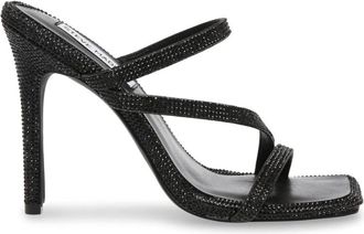 Steve Madden Heeled Mules - Dames - Muiltjes - Zwart - 37 1/2 EU - Schoenen