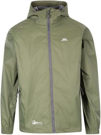 Trespass Gender Inclusive Qikpac Waterproof Jacket in Moss at Nordstrom, Size Xxx-Large