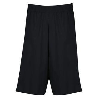 Maison Margiela Long Shorts, female, Black, Size: M Black Sport Shorts Spring-Summer 2025