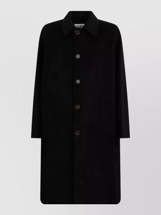 Maison Margiela wool single-breasted coat