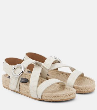 サンダル・ミュール Stella Mccartney Leo' Multicoloured Leather Blend Slippers Stella Mccartney Leo' Multicoloured Leather Blend Slippers