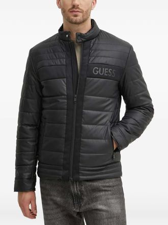 Guess Co Giacca trapuntata con zip - Nero