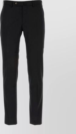Pantaloni Torino virgin wool slim-fit tailored trousers