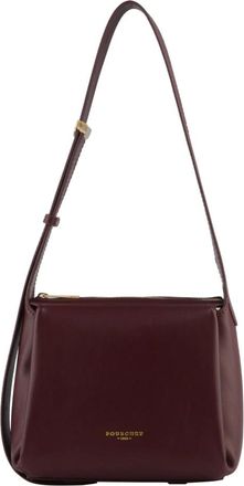 Pourchet S&eacute;vign&eacute; Small Crossbody Bag - Dames - Schoudertassen - Rood - ONE Size - Leer - Tassen