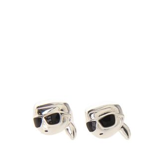 Karl Lagerfeld K/Ikonik 2.0 Karl Studs - Dames - Oorbellen - Grijs - ONE Size - Accessoires