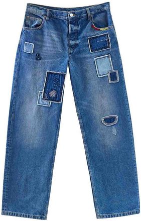 Marc Jacobs Patchwork Straight Jeans