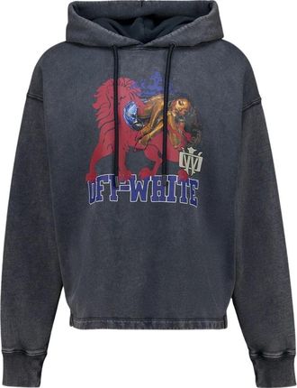 Off-white Hoodies & sweatvesten, Heren, Zwart, M, Katoen, Mareado Hoodie