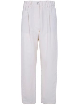 Brunello Cucinelli Straight Natural Trousers
