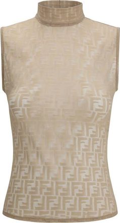 Fendi Multicolor Polyamide T-Shirt