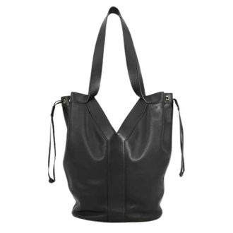 Saint Laurent Pre-owned Vintage Bucket Bag - Pre-owned - Mujer - Negro - ONE SIZE