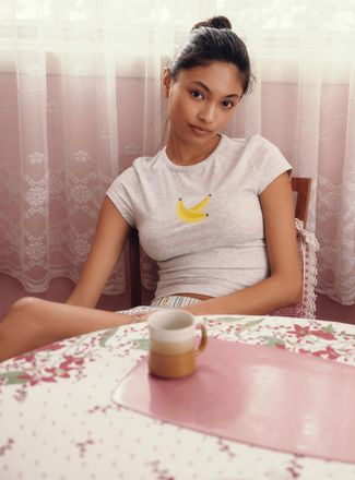 Twik Womens Cute fitted T-shirt