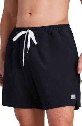 Rhone 5.5-Inch Water Repellent Swim Trunks in True Navy at Nordstrom, Size Xx-Large