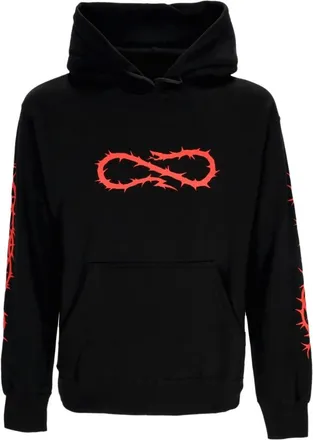PROPAGANDA Hoodies & sweatvesten, Heren, Zwart, S, Zwarte Crown Hoodie voor Mannen
