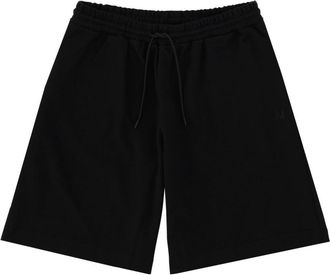 Msgm Neutrals Elastic Waistband Drawstring Shorts