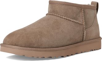 UGG Ugg Womens Classic Ultra Mini Suede Sand Boots 7 UK