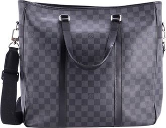 Louis Vuitton Black Damier Graphite Tadao Mm (Authentic Pre-Loved)